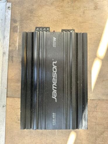 Jameson USA-460 avtomobil gücləndiricisi - Maks. güc: 4000W (üzərində lalafo.az -da Jameson USA-460 avtomobil gücləndiricisi - Maks. güc: 4000W (üzərində