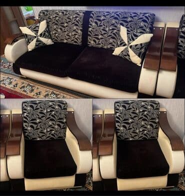 İşlənmiş, Künc divan, 2 kreslo, Bazalı, Açılan lalafo.az -da İşlənmiş, Künc divan, 2 kreslo, Bazalı, Açılan