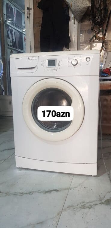 Paltaryuyan maşın Beko, 5 kq, Avtomat, Qurutmasız, Kredit yoxdur lalafo.az -da Paltaryuyan maşın Beko, 5 kq, Avtomat, Qurutmasız, Kredit yoxdur