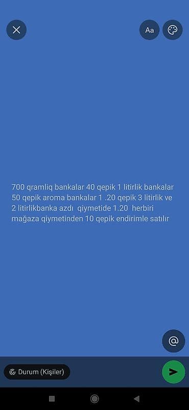Şüşə bankalar və qapaqlar - 700 qramlıq bankalar: 0.40 AZN - 1 lalafo.az -da Şüşə bankalar və qapaqlar - 700 qramlıq bankalar: 0.40 AZN - 1