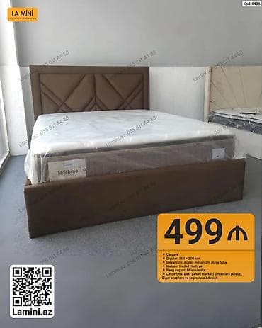 Məhsul: Çarpayı (Kod: 4436) - Ölçülər: 160 x 200 sm - Başlıq: Yumşaq at lalafo.az Məhsul: Çarpayı (Kod: 4436) - Ölçülər: 160 x 200 sm - Başlıq: Yumşaq