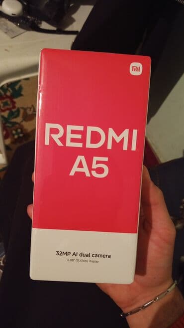 Redmi A5, 64 GB, rəng - Mavi, Barmaq izi lalafo.az -da Redmi A5, 64 GB, rəng - Mavi, Barmaq izi