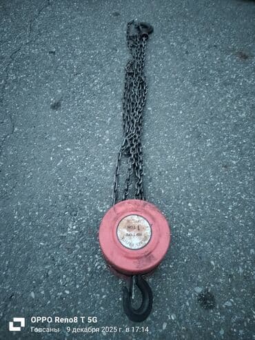 Zəncirli əl talı (chain block) – 1 ton - Yükləmə gücü: 1 TON lalafo.az -da Zəncirli əl talı (chain block) – 1 ton - Yükləmə gücü: 1 TON