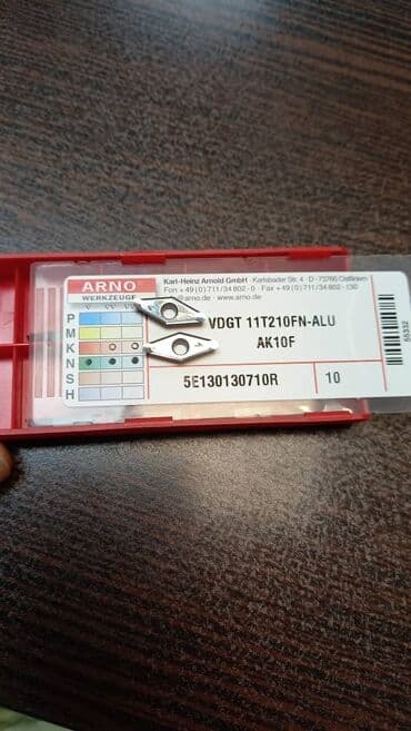 Mismarlar, şuruplar: Torna və frezə üçün kəsici lövhəciklər (karbid insertlər) komplekti - lalafo.az -da — 5 Mismarlar, şuruplar: Torna və frezə üçün kəsici lövhəciklər (karbid insertlər) komplekti - — 5