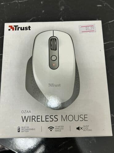 Trust OZAA Wireless Mouse - Simsiz qoşulma: 10 metrədək sabit əlaqə - lalafo.az -da Trust OZAA Wireless Mouse - Simsiz qoşulma: 10 metrədək sabit əlaqə -