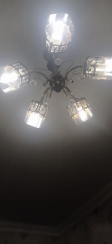 Çılçıraq, 5 lampa, Metal lalafo.az -da Çılçıraq, 5 lampa, Metal