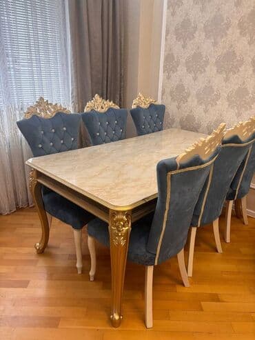 Ideal veziyyetdedir 6 eded stul acilib yogilan stil lalafo.az -da Ideal veziyyetdedir 6 eded stul acilib yogilan stil