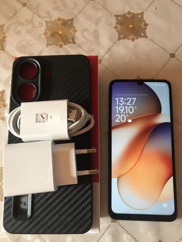 Redmi 13C, 128 GB, rəng - Qara, Barmaq izi, Face ID, Sensor lalafo.az -da Redmi 13C, 128 GB, rəng - Qara, Barmaq izi, Face ID, Sensor