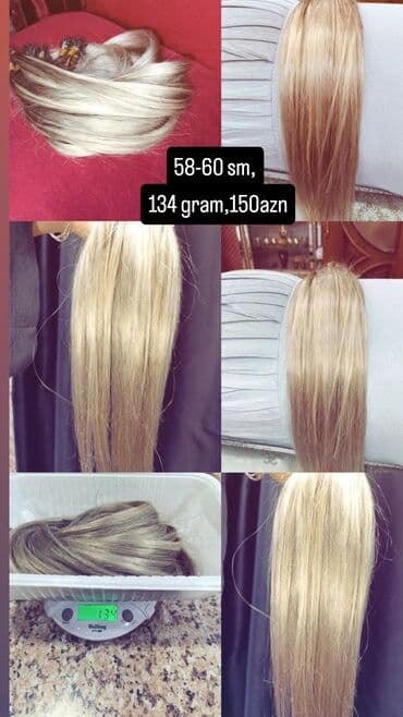 Sac tebii ushag sacidir,teze sacdir,uzunlugu 58 -60a yaxindir,cekisi lalafo.az -da Sac tebii ushag sacidir,teze sacdir,uzunlugu 58 -60a yaxindir,cekisi