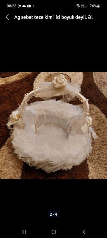 Ag səbət ici böyuk deyil. Amma dərinliyi var. Teze kimidi lalafo.az -da Ag səbət ici böyuk deyil. Amma dərinliyi var. Teze kimidi