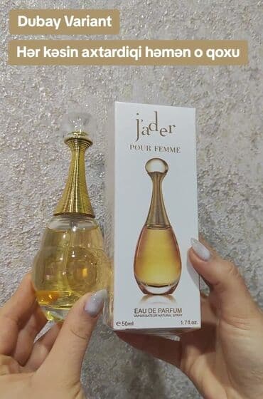 ❤️Jadore dubay versiya 50 ml qaliciliqi 1 günə qədərdir xanım Xatun lalafo.az -da ❤️Jadore dubay versiya 50 ml qaliciliqi 1 günə qədərdir xanım Xatun