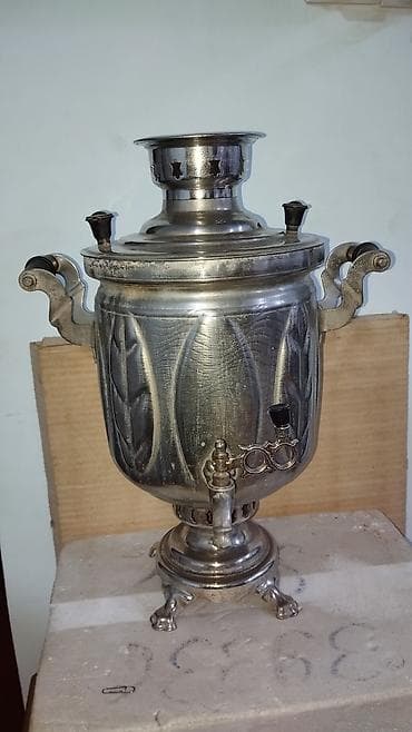 Samovar – klassik kömür/odunla işləyən model - Material: metal lalafo.az -da Samovar – klassik kömür/odunla işləyən model - Material: metal