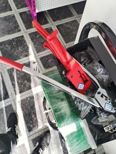 Упаковочные аппараты: PET (poliester) bağlama lenti və əl ilə bağlama avadanlığı komplekti at lalafo.az — 4 Упаковочные аппараты: PET (poliester) bağlama lenti və əl ilə bağlama avadanlığı komplekti — 4