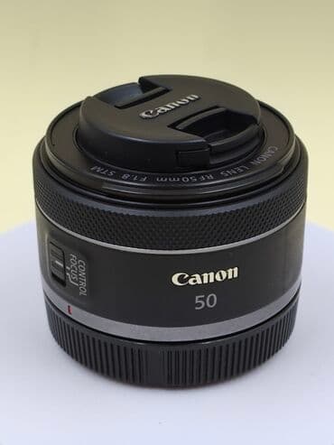 Canon RF 50mm f/1.8 STM obyektiv - Mount: Canon RF (tam kadr və APS‑C lalafo.az -da Canon RF 50mm f/1.8 STM obyektiv - Mount: Canon RF (tam kadr və APS‑C