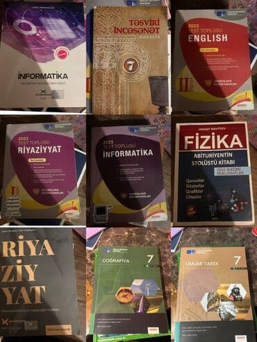 İnformatika Testlər 7-ci sinif, 2-ci hissə, 2024 il lalafo.az -da İnformatika Testlər 7-ci sinif, 2-ci hissə, 2024 il