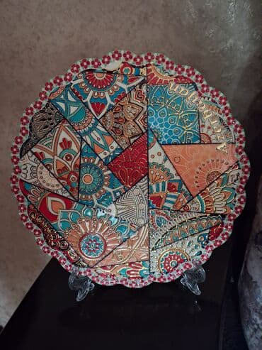 Бусы: Тарелки, 1 шт., Керамика at lalafo.az — 1 Бусы: Тарелки, 1 шт., Керамика — 1