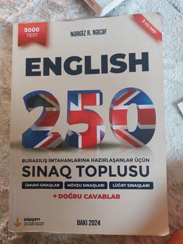 250 sinaq Inglis dili nergiz necef sozlerin tercumesi ile qiymetinden lalafo.az -da 250 sinaq Inglis dili nergiz necef sozlerin tercumesi ile qiymetinden