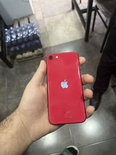 IPhone SE 2020, Qırmızı, Simsiz şarj lalafo.az -da IPhone SE 2020, Qırmızı, Simsiz şarj