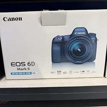 Canon EOS 6D Mark II – EF 24-105mm f/3.5-5.6 IS STM Kit - Tam kadr lalafo.az -da Canon EOS 6D Mark II – EF 24-105mm f/3.5-5.6 IS STM Kit - Tam kadr