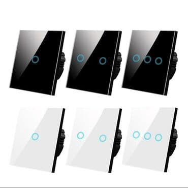 Sensorlu wifi işıq açarı 1, 2, 3 düyməli vklyuçatel, otağın ofisin lalafo.az -da Sensorlu wifi işıq açarı 1, 2, 3 düyməli vklyuçatel, otağın ofisin