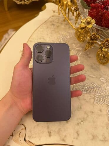 IPhone 14 Pro, Deep Purple, Face ID lalafo.az -da IPhone 14 Pro, Deep Purple, Face ID