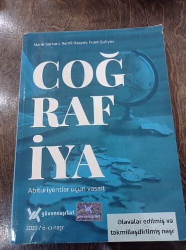 Coğrafiya 11-ci sinif, 2023 il, Pulsuz çatdırılma lalafo.az -da Coğrafiya 11-ci sinif, 2023 il, Pulsuz çatdırılma