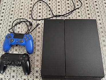 PlayStation 4 konsol dəsti - PS4 (orijinal model) – mat qara korpus - lalafo.az -da PlayStation 4 konsol dəsti - PS4 (orijinal model) – mat qara korpus -