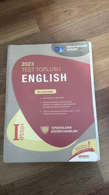 İngilis dili Testlər 11-ci sinif, DİM, 1-ci hissə, 2023 il lalafo.az -da İngilis dili Testlər 11-ci sinif, DİM, 1-ci hissə, 2023 il