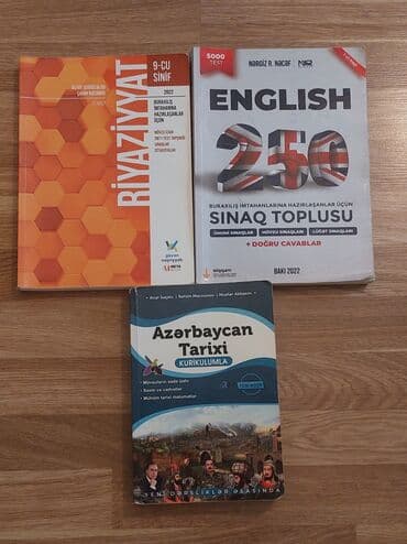 9-cu sinif və buraxılış imtahanlarına hazırlaşanlar üçün 3 ədəd lalafo.az -da 9-cu sinif və buraxılış imtahanlarına hazırlaşanlar üçün 3 ədəd