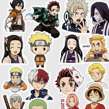 Yeni Anime Sticker Pack🎌✨ - Sevdiyin Anime qəhrəmanları Stiker lalafo.az -da Yeni Anime Sticker Pack🎌✨ - Sevdiyin Anime qəhrəmanları Stiker