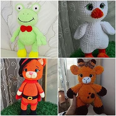 Məhsul: Əl işı amigurumi yumşaq oyuncaqlar Təsvir: - Sevimli lalafo.az -da Məhsul: Əl işı amigurumi yumşaq oyuncaqlar Təsvir: - Sevimli