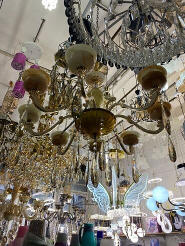 Çılçıraq, 8 lampa, Keramika lalafo.az -da Çılçıraq, 8 lampa, Keramika