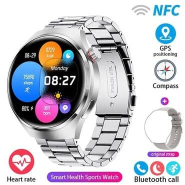 Yeni, Smart saat, Sensor ekran, rəng - Gümüşü lalafo.az -da Yeni, Smart saat, Sensor ekran, rəng - Gümüşü