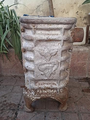 Döküm soba gövdəsi – dekorativ relyefli, qapaqlı, ayaqlı korpus ceyran lalafo.az -da Döküm soba gövdəsi – dekorativ relyefli, qapaqlı, ayaqlı korpus ceyran