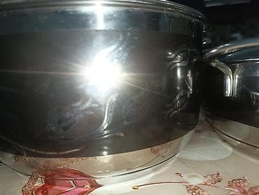 Qazan, rəng - Gümüşü, Paslanmayan polad lalafo.az -da — 6 Qazan, rəng - Gümüşü, Paslanmayan polad — 6