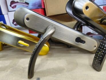 Bunker qapıları: Qapı dəstəyi dəsti – oval rozetskali, açarlı silindr (eurosilindr) lalafo.az -da — 1 Bunker qapıları: Qapı dəstəyi dəsti – oval rozetskali, açarlı silindr (eurosilindr) — 1