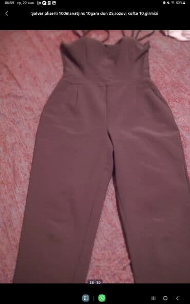 КОМБИНЕЗОН КАК НОВАЯ 10 МАНАТ lalafo.az -da КОМБИНЕЗОН КАК НОВАЯ 10 МАНАТ