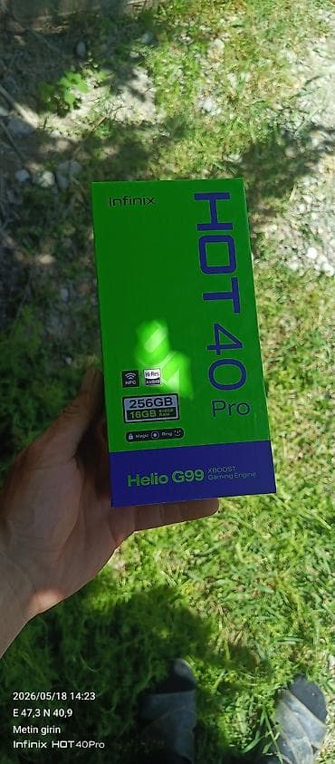 Infinix Hot 40, 256 GB, Sensor lalafo.az -da Infinix Hot 40, 256 GB, Sensor