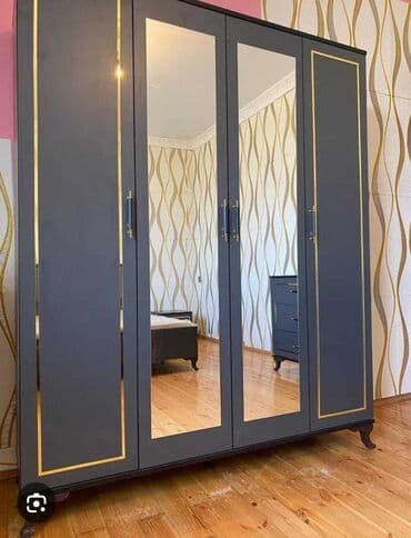 Yeni, Açılan, 4 qapılı Düz dolab lalafo.az -da Yeni, Açılan, 4 qapılı Düz dolab