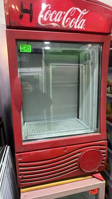 Məhsul: Şüşə vitrinli içki soyuducusu (Coca‑Cola brend dizaynı) - lalafo.az -da Məhsul: Şüşə vitrinli içki soyuducusu (Coca‑Cola brend dizaynı) -