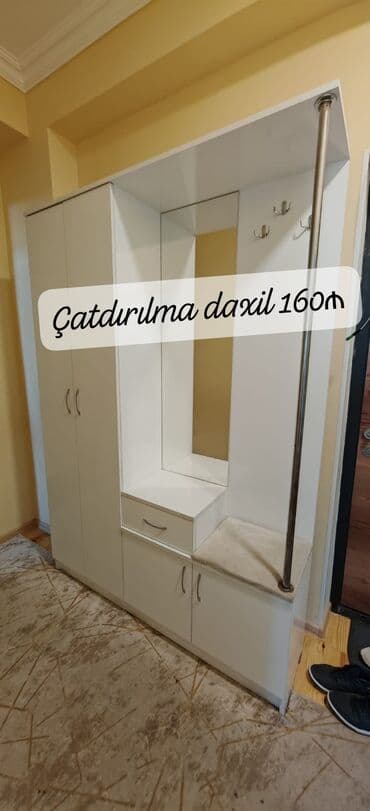 İşlənmiş, Açılan, 2 qapılı Düz dolab, Dəhliz dolabı lalafo.az -da İşlənmiş, Açılan, 2 qapılı Düz dolab, Dəhliz dolabı