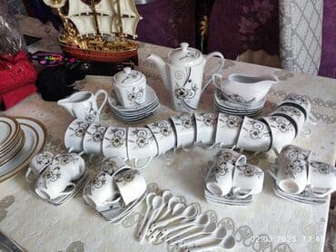 Çay dəsti, rəng - Ağ, Şüşə, Schafer, 12 nəfərlik, Azərbaycan lalafo.az -da Çay dəsti, rəng - Ağ, Şüşə, Schafer, 12 nəfərlik, Azərbaycan