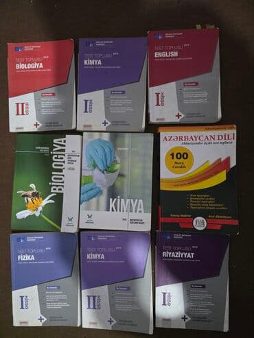 Məhsul: Abituriyent hazırlığı üçün test topluları və dərs vəsaitləri lalafo.az -da Məhsul: Abituriyent hazırlığı üçün test topluları və dərs vəsaitləri
