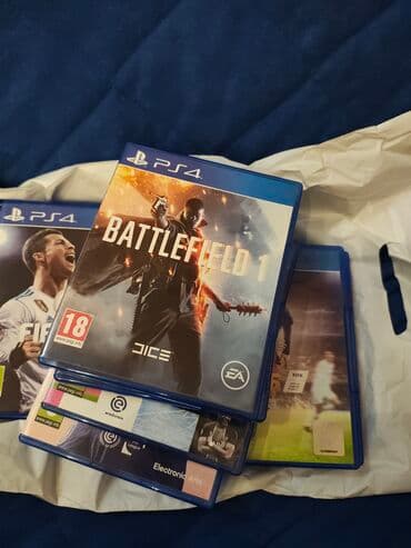 PS4 diskləri. FİFA 22 + Battlefield1. İkisi 30 Battlefield 1- 15 AZN lalafo.az -da PS4 diskləri. FİFA 22 + Battlefield1. İkisi 30 Battlefield 1- 15 AZN