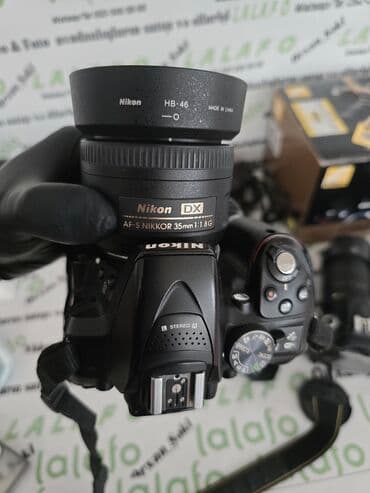 Nikon D5300 +35mm 1.8 fotokamera dəsti - Kamera: Nikon D5300 (DX lalafo.az -da Nikon D5300 +35mm 1.8 fotokamera dəsti - Kamera: Nikon D5300 (DX