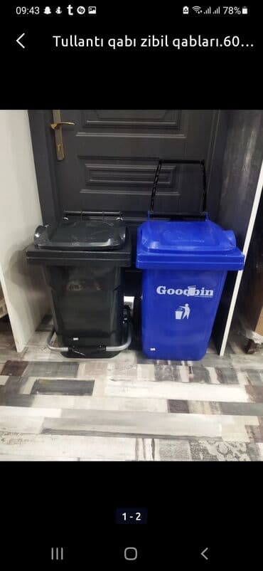 Tullanti qabi (zibil qabi ) ✅olcu vahi̇di̇ -20 li̇tr hundurluk- 41 lalafo.az -da Tullanti qabi (zibil qabi ) ✅olcu vahi̇di̇ -20 li̇tr hundurluk- 41