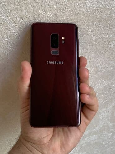 Samsung Galaxy S9 Plus, 128 GB, rəng - Qırmızı, Barmaq izi lalafo.az -da Samsung Galaxy S9 Plus, 128 GB, rəng - Qırmızı, Barmaq izi