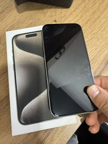 IPhone 15 Pro, 128 GB, Natural Titanium, Simsiz şarj lalafo.az -da IPhone 15 Pro, 128 GB, Natural Titanium, Simsiz şarj