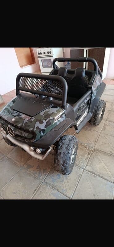 Uşaq üçün elektrikli minik maşını – ofroud tərzində, kamuflyaj rəngli lalafo.az -da Uşaq üçün elektrikli minik maşını – ofroud tərzində, kamuflyaj rəngli