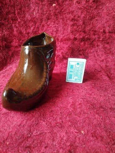 Keramik “çəkmə” formalı suvenir/konteyner - Material: keramika lalafo.az -da Keramik “çəkmə” formalı suvenir/konteyner - Material: keramika